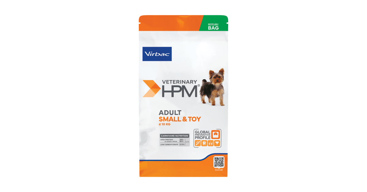 VETERINARY HPM Small Breed Adult Dog Food - Virbac India